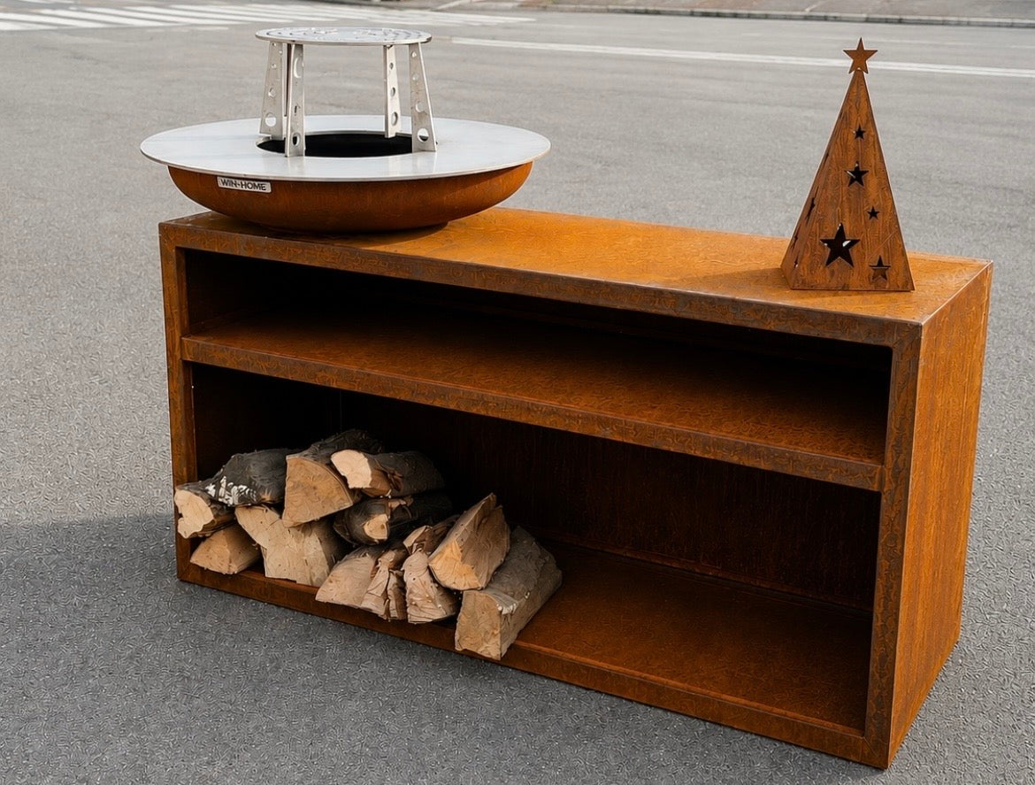 Barbecue Prisma - con piano cottura INOX
