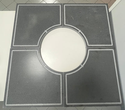 Piano cottura in pietra lavica