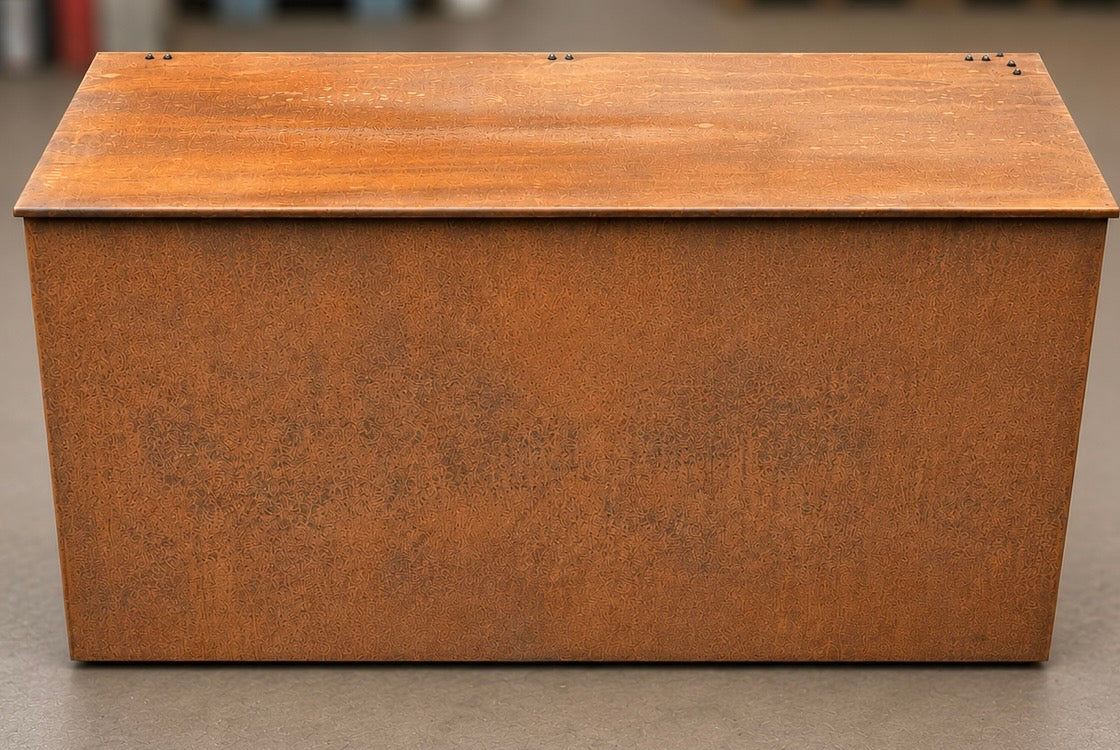 Baule in corten