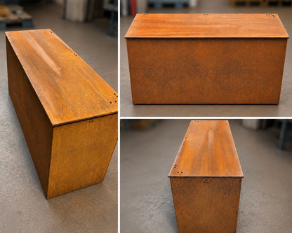 Baule in corten