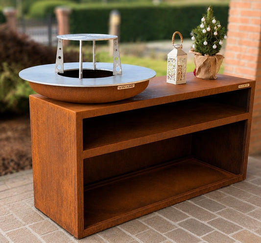 Barbecue Prisma - con piano cottura INOX