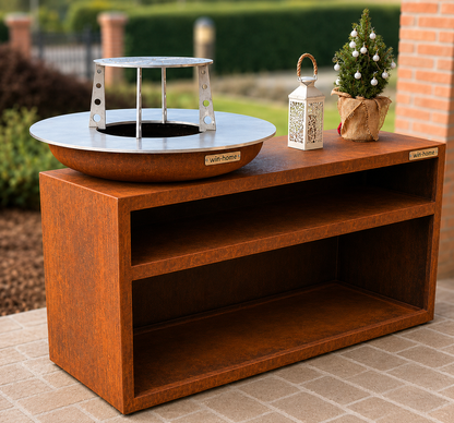 Barbecue Prisma - con piano cottura INOX