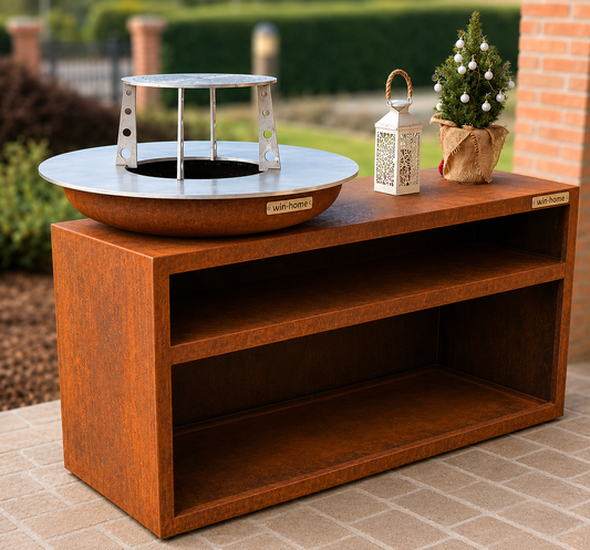 Barbecue Prisma - con piano cottura INOX
