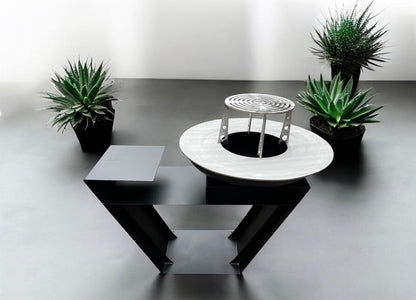 Barbecue Trap verniciato con piano cottura in pietra lavica