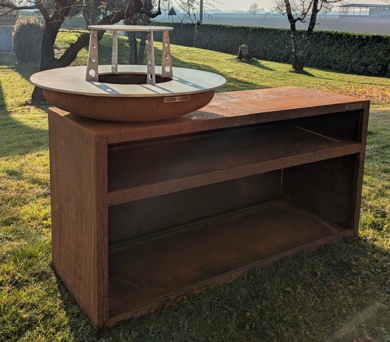 Barbecue Prisma - con piano cottura INOX