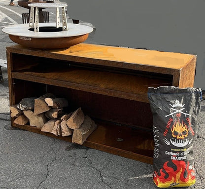 Barbecue Prisma - con piano cottura INOX