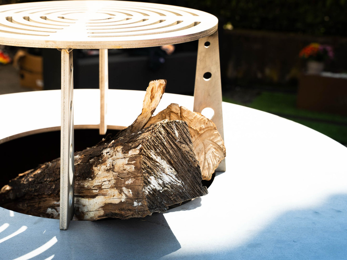 Barbecue Trap verniciato con piano cottura INOX